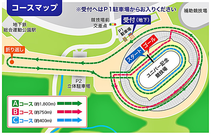 須磨区のユニバー記念競技場で ユニバーで走り初め が1月14日開催 明石じゃーなる