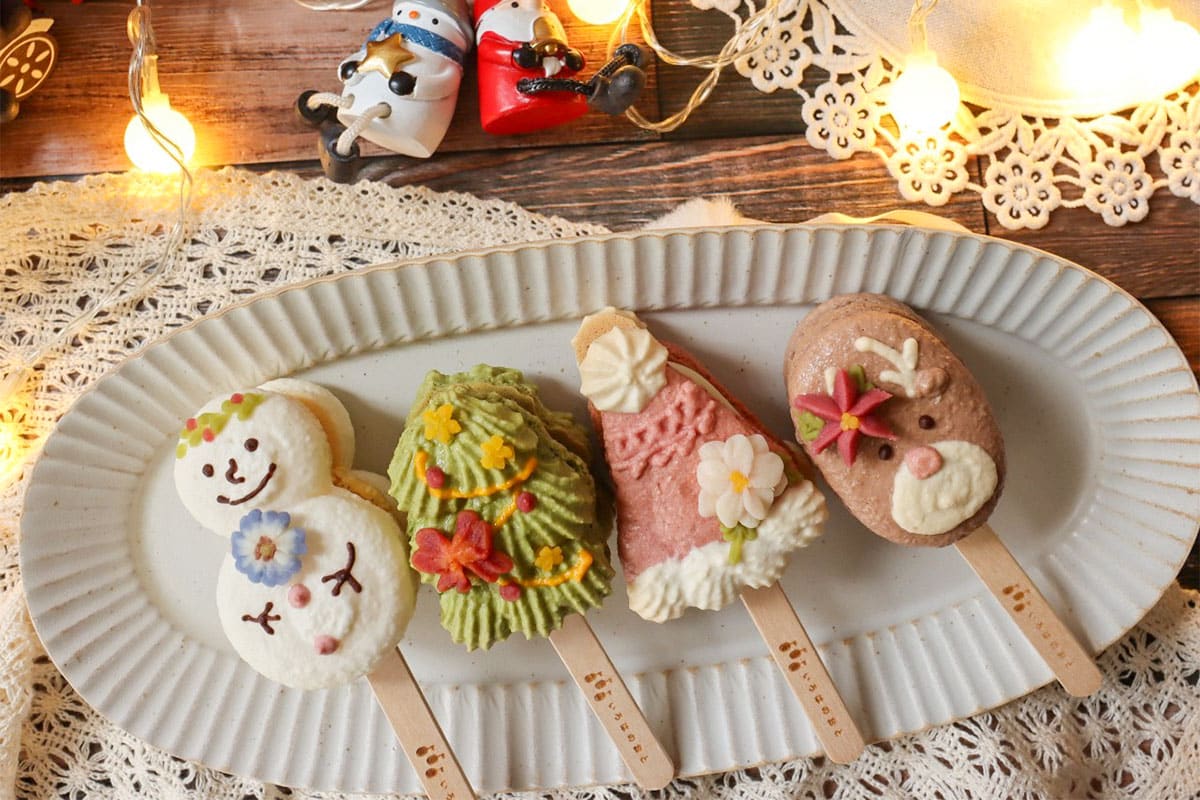 クリスマス！棒付きマカロン専門店「いろはのおと」で季節限定マカロン