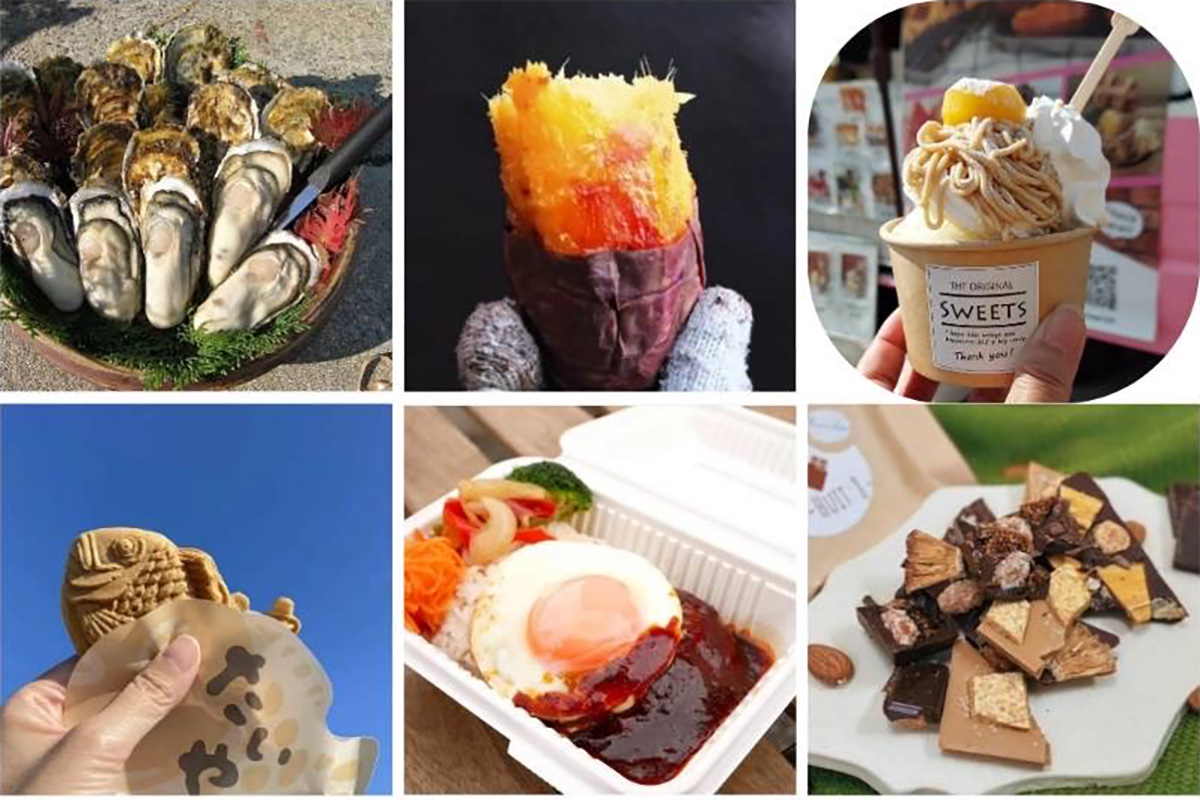 稲美町のにじいろふぁ～みんで「にじいろマルシェ 冬のグルメフェア